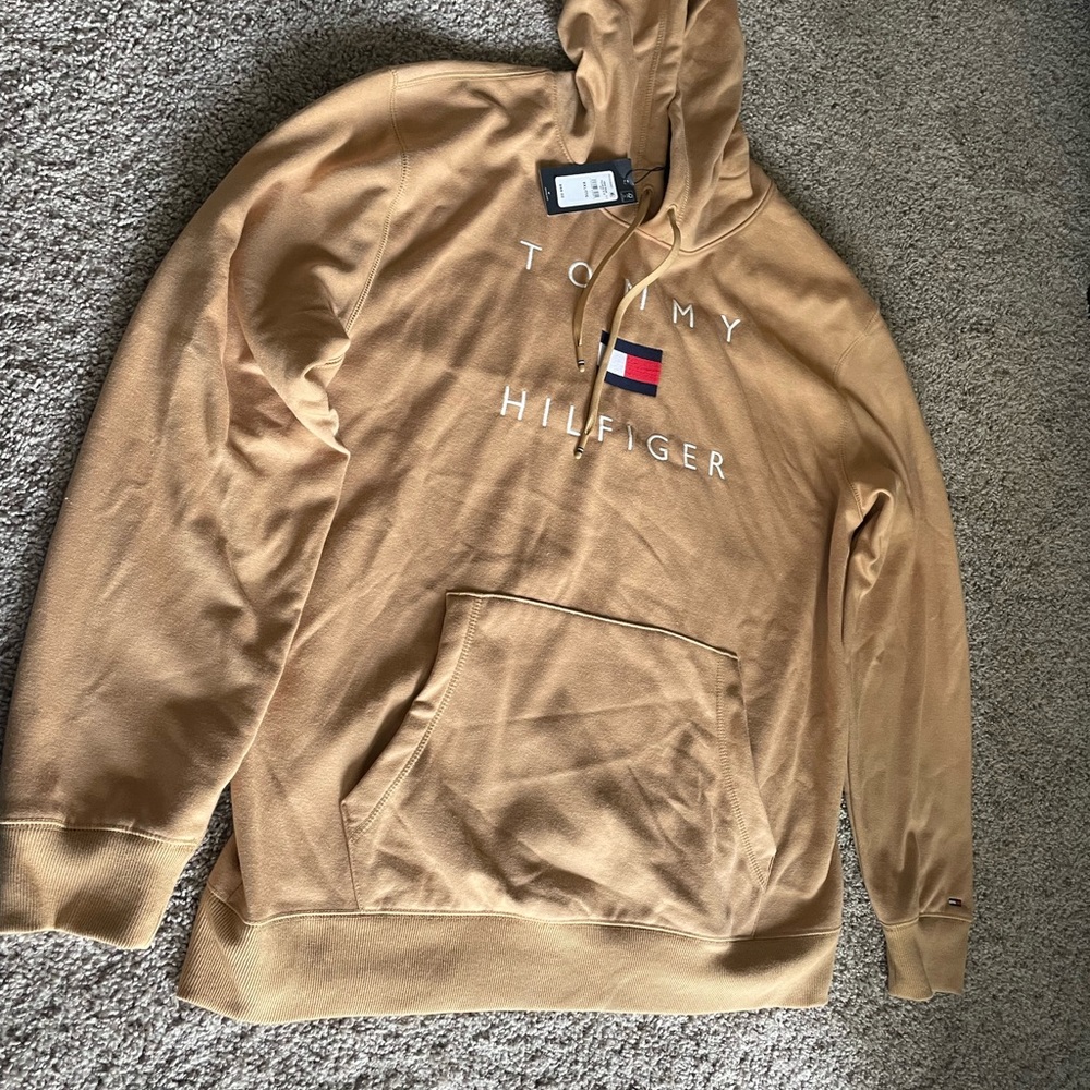 Tommy Hilfiger tan Men coat xxl